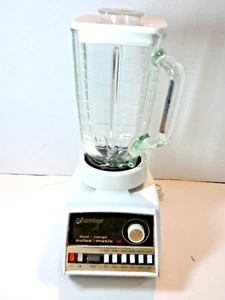 Vintage OSTERIZER 12 Speed Blender 852-28A Dual Range Pulse Matic Glass Pitcher - Picture 1 of 4