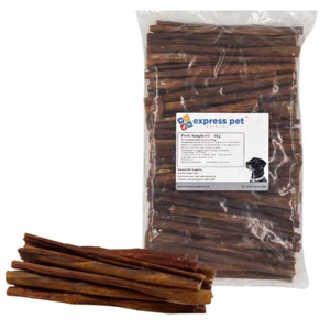 Pork Spaghetti Dog Treats Premium Chew High Protein Pig Intestine Hypoallergenic - Picture 1 of 7