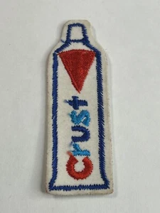 Vintage 1974 Topps Wacky Packages CRUST Sew On Cloth Patch - Picture 1 of 2