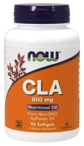 NOW FOODS, CLA, Fettsäure aus Distelöl 800mg 90 Weichkapseln SUPER PREIS - Bild 1 von 2
