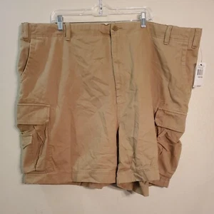 Nautica Men's Clipper Shorts Relaxed Fit, Flat Front Bermuda Deck Sz 50W BIG - Picture 1 of 5