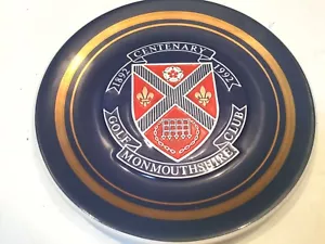 More details for monmouthshire golf club centenary centennial plate plaque 1892 1992