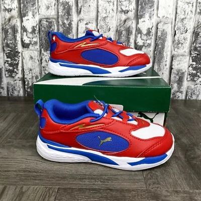 Zapatillas informales Puma RS Fast RWB AC para niños pequeños talla 7c rojo blanco azul Foto 1 de 4
