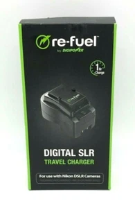 📷  DIGIPOWER RE-FUEL RFDSLR500N SLR TRAVEL CHARGER FOR NIKON CAMERA BATTERY E1 - Picture 1 of 4