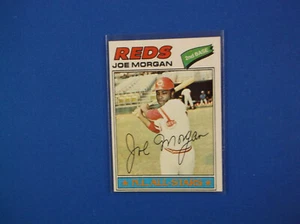 1977 Topps Baseball # 100 Joe Morgan NMT + # 8 - Imagen 1 de 2