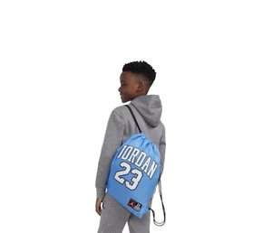 Nike Air Jordan 23 Bulls Jersey Gym Sack Backpack University Blue Bag - Picture 1 of 12