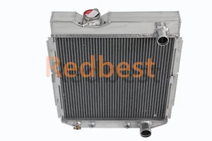 Radiador de aluminio de 3 filas para 65 1966 Ford Mustang 63-65 Falcon Mercury Comet CC259 - Imagen 1 de 10