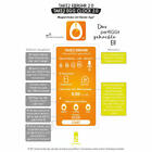 Take2 Egg Timer Magnetic Sticker with App Egg Clock Egg Cooker Egg Timer Magn...