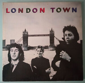 Wings - London Town - 12" Vinyl LP + Doppel Poster