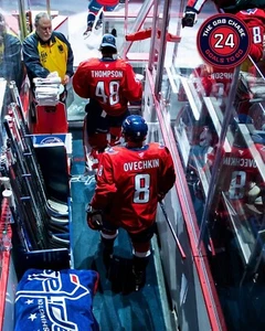 Alex Ovechkin Warmups Walkout Washington Capitals 8x10 NHL Hockey Photo - Picture 1 of 1