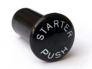 Lucas Control "Starter Push" Cable & Switch Knob, Triumph TR2, TR3 part 109311 - Picture 1 of 3