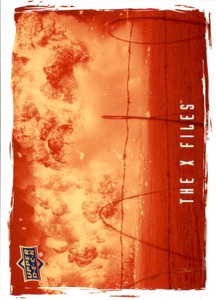 2019 Upper Deck X-Files UFOs & Aliens #157 The Red And Black SP