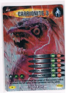 TARJETA DOCTOR WHO BATTLE IN TIME - INVASOR - CARRIONITA 3 SR 042/225 P&P GRATIS - Imagen 1 de 1