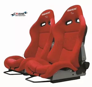 1x Bride Seat Stradia Red Fiberglass Bride Japan ADR appv Car Racing Sport seat - Picture 1 of 11