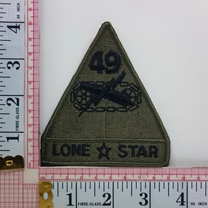 US Army 49th Armored Division Lone Star Jacket Vest Patch Crest Badge - Picture 1 of 2