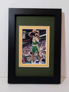 Shawn Kemp Seattle Supersonics Framed Basketball Card Plaque 1994 Upper Deck 404 - Picture 1 of 4
