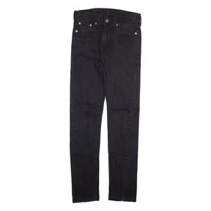 Pantalones de mezclilla ajustados negros para hombre LEVI'S 510 W28 L32 - Imagen 1 de 6