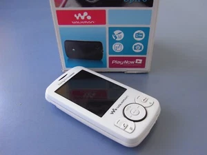 Sony Ericsson W100i Walkman Weiss Schwarz (Ohne Simlock) Slider Handy mit OVP - Zdjęcie 1 z 8