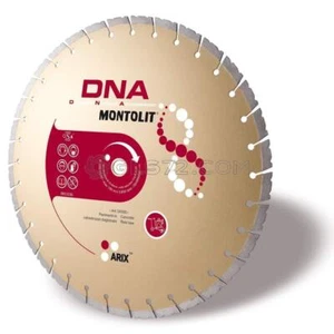 HOJA DE DISCO DE DIAMANTE MONTOLIT DNA SX PARA SIERRA DE PISO DE CONCRETO - Imagen 1 de 1
