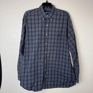 Ralph Lauren Mens button down Solid shirt long sleeve Medium Purple - Picture 1 of 7