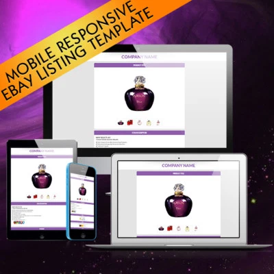 Professional eBay Listing HTML Templates, eBay Auction Templates Just @ 2.49 GBP - Image 1 of 3