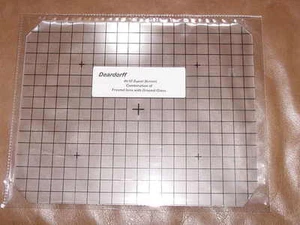 New Deardorff 8x10 VIew Camera Fresnel lens + Ground glass - Picture 1 of 2