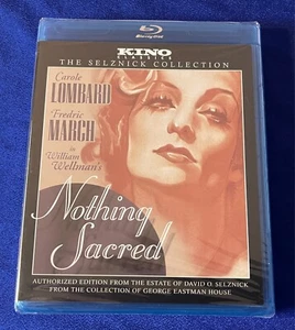 OOP SEALED Nothing Sacred (1937) MOVIE BLURAY BLU-RAY Selznick Collection Kino - Picture 1 of 2