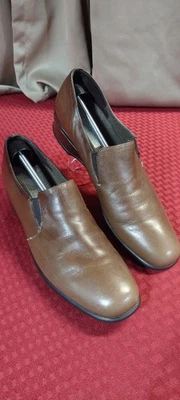 Mocasines sin cordones Munro American marrón para mujer - talla estimada 7,5 SS Foto 1 de 4