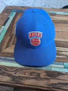 New York Knicks '47 Brand Blue Hitch Adjustable Hat - Picture 1 of 6