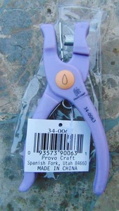 PROVO CRAFT HOLE PUNCH ~ TEARDROP SHAPE ~  BRAND NEW IN PACKAGING - Picture 1 of 4