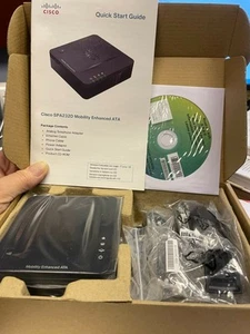 Nowość w pudełku Cisco SPA232D-G1 Multi-Line DECT ATA (Brama VoIP FXS/FXO) - Zdjęcie 1 z 2