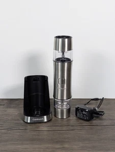 Molinillo de sal, pimienta y especias recargable de acero inoxidable Cuisinart SG-3P1 **LEER* - Imagen 1 de 9