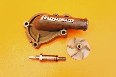 2002 - 2008 Honda CRF450R CRF450 Boyesen Water Pump Cover Impeller Shaft Foto 1 de 4