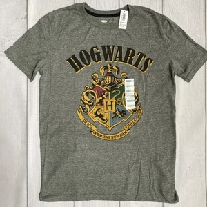 Old Navy Harry Potter HOGWARTS T-Shirt Youth XL Gray NWT Boys Girls 14-16 - Picture 1 of 7
