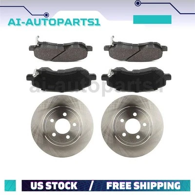 Kit de rotores de freno delanteros + pastillas de freno para Mitsubishi Eclipse 2006 - 2011 2012 Foto 1 de 4