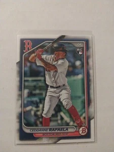 Cedanne Rafaela 2024 Bowman RC Rookie #84 Boston Red Sox - Picture 1 of 2