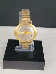 Vintage 1973 Bulova 23 Jewels Automatic N4 10KT R.G.P Mens Watch RUNNING - Picture 1 of 9