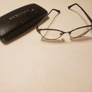 Versace Brille Brillengestell und Etui Mod 1240 lila siehe Beschreibung/Bilder gebraucht - Bild 1 von 14