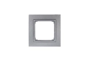 Warema Sonnen Rahmen EWFS/WMS Wandsender 2023967 IP21 Abdeckrahmen Silber Blende - Bild 1 von 8