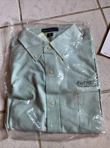 Chesterton Velocity Mens XL Long Sleeve Light Green Dress Shirt - Picture 1 of 4