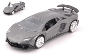 JADA TOYS JADA30109GY LAMBORGHINI AVENTADOR SV METALLIC GREY cm 12,5 Modellino - Foto 1 di 1