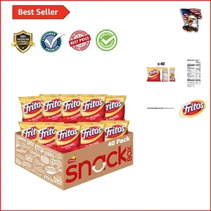 Original Flavor Corn Chips, Convenient 40-Pack of 1 Oz Bags for Anytime Snacking - Picture 1 of 7