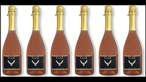 VIBE Rossa Analcolico Spumante Glera Prosecco Uva - Prosecco Senza Alcool - Foto 1 di 4