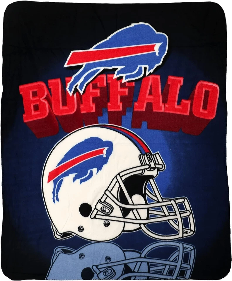 NFL Buffalo Bills Gridiron Manta de Vellón Ligera (50" X 60") Foto 1 de 1