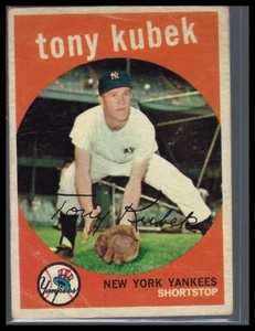 1959 Topps #505 Tony Kubek - Picture 1 of 2