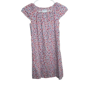 Old Navy Dress Girl's Medium Floral Dress Mini Short Sleeve Boho Colorful - Picture 1 of 9