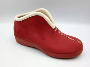 Slippers - Ladies - DeValverde 9709/9109 Caldera (Chilli RED) - Picture 1 of 6