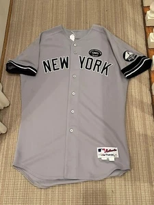 Nick Swisher Yankees 2010 Game Used Road Jersey Steiner Steinbrenner Sheppard - Picture 1 of 9