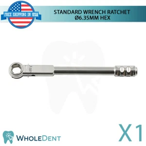 Herramienta de implante dental hexagonal llave estándar quirúrgica Ø6,35 mm Ø6 - Imagen 1 de 3