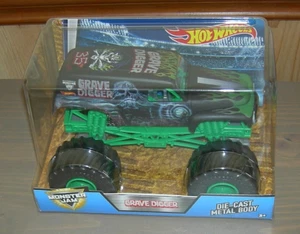 HOT WHEELS MONSTER JAM GRAVE DIGGER 35TH ANNIVERSARY 1:24 - Picture 1 of 1